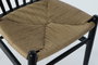 DKD Home Decor Silla Olmo Ratan Negro
