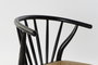 DKD Home Decor Silla Olmo Ratan Negro
