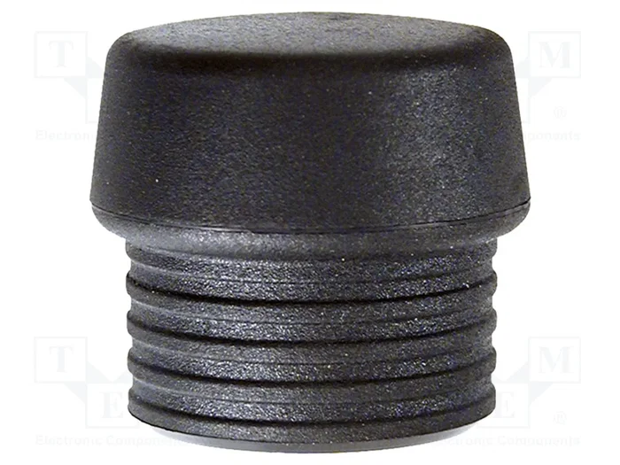 WIHA Punta de martillo de caucho redonda de 50mm WIHA Punta de martillo de caucho redonda de 50mm