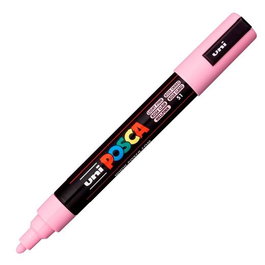 POSCA PC-5M Marcador no permanente punta bala 1,8-2,5 mm, color rosa claro, set de 6 unidades (Set de 6)