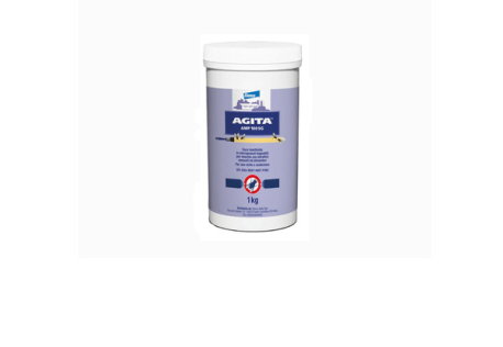 Elanco Agita Amp 100 SG Granulo Soluble para el control de insectos voladores, 1 kg Elanco Agita Amp 100 SG Granulo Soluble para el control de insectos voladores, 1 kg