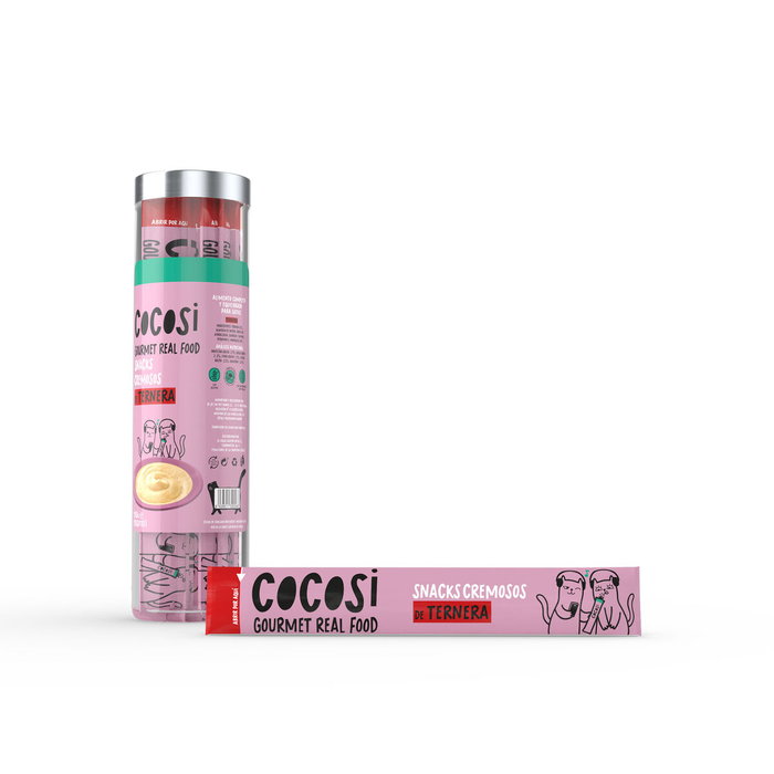 Snack para Gatos Cocosi Gourmet Real Food Carne de vacuno 10 Piezas (8 Unidades) Snack para Gatos Cocosi Gourmet Real Food Carne de vacuno 10 Piezas (8 Unidades)