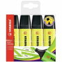 Stabilo Boss Original Marcador Fluorescente Amarillo Estuche de 4 Unidades