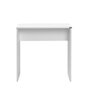 Hanah Home Mesa de estudio CMS-101-BB-1 Funcional y Espaciosa 72x75x52 cm Tablero Melamina Blanco