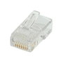 ROLINE 10 unidades de Conector modular sin blindaje Kat.5e Class D
