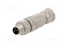 HARTING Conector M8 Macho de 3 Pines Recto IP67