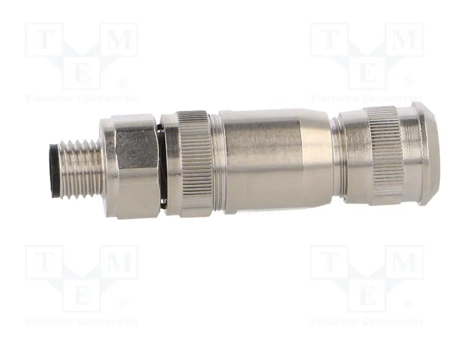 HARTING Conector M8 Macho de 3 Pines Recto IP67