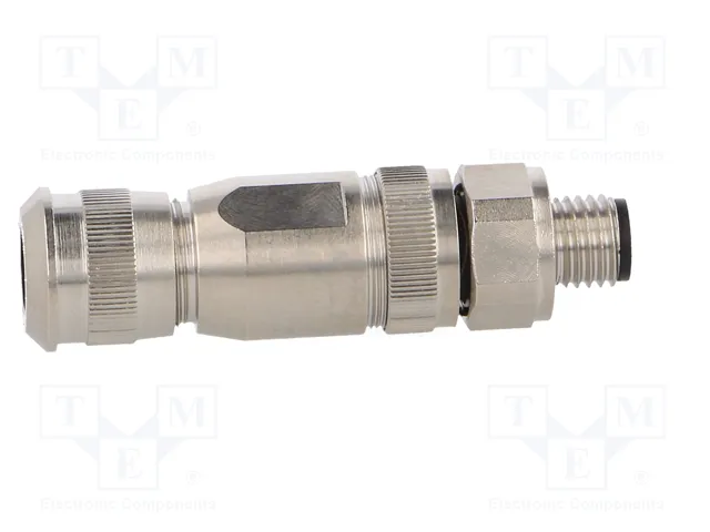 HARTING Conector M8 Macho de 3 Pines Recto IP67