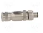 HARTING Conector M8 Macho de 3 Pines Recto IP67