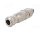 HARTING Conector M8 Macho de 3 Pines Recto IP67