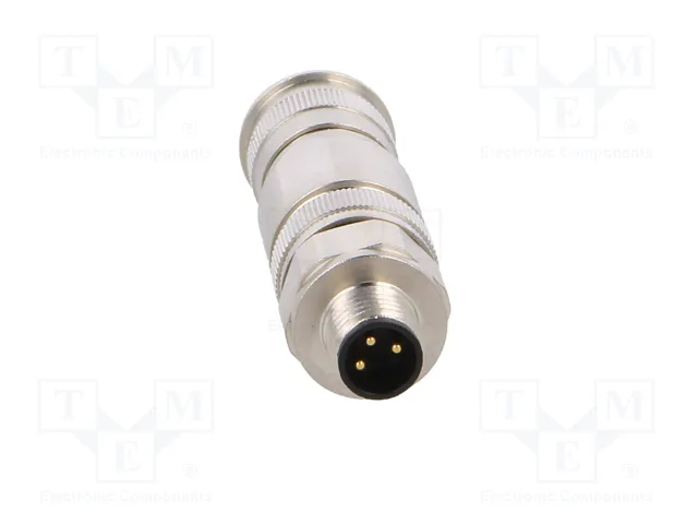 HARTING Conector M8 Macho de 3 Pines Recto IP67
