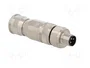 HARTING Conector M8 Macho de 3 Pines Recto IP67