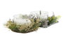 DKD Home Decor Set de 2 Velas de Cera de Parafina Surtidas en Dorado y Plateado