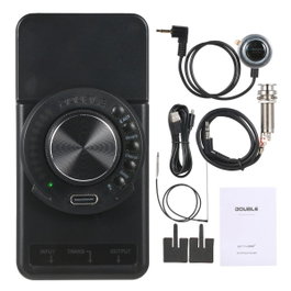Preamplificador de Guitarra Clásica y Acústica con Conexión Bluetooth, Efectos y Batería Recargable