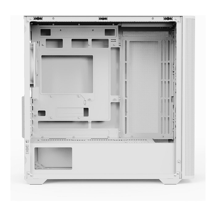 Aerocool Geh Mini D301A-G-WT-V2 Blanco/Madera Micro-ATX