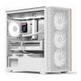 Aerocool Geh Mini D301A-G-WT-V2 Blanco/Madera Micro-ATX