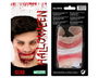 Cicatriz Efecto Sonrisa Sangrienta Para Boca 24x10 cm Disfraz Halloween Payaso Asesino Villano
