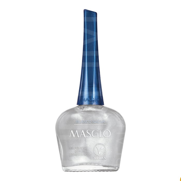 Masglo Blanco Nácar Esmalte de Uñas Masglo Blanco Nácar Esmalte de Uñas