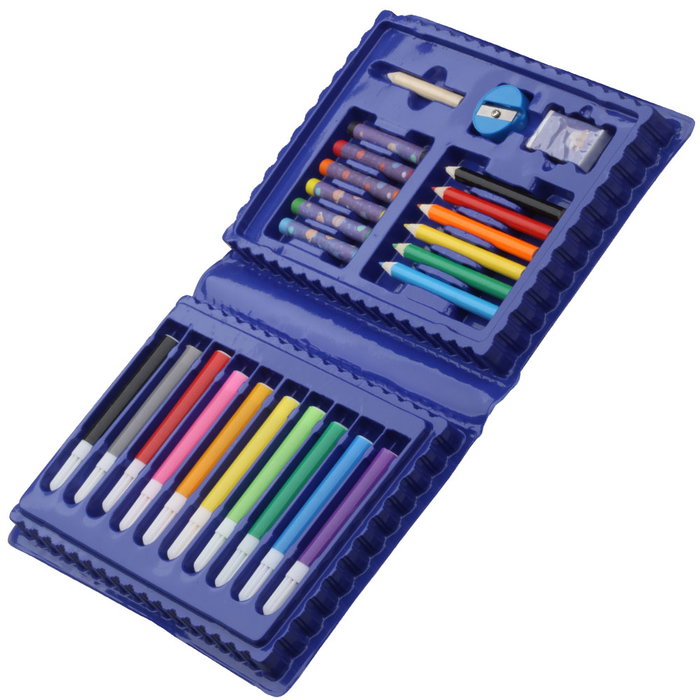 Createur de Genie Estuche con 25 Piezas: 10 Rotuladores, 6 Lápices, 6 Plastidecores, Goma, Sacapuntas y Lápiz Createur de Genie Estuche con 25 Piezas: 10 Rotuladores, 6 Lápices, 6 Plastidecores, Goma, Sacapuntas y Lápiz