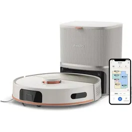 Philips Aspiradora Robot XU5100/20 - 10000 Pa - Vaciado Automático - Navegación Láser