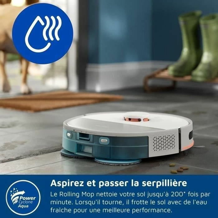 Philips XU5100/20 Aspiradora robot con 10000 Pa, vaciado automático y navegación láser Philips XU5100/20 Aspiradora robot con 10000 Pa, vaciado automático y navegación láser