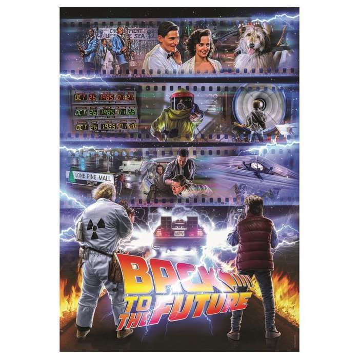 Clementoni Puzzle Back To The Future (Regreso al futuro) 1000 piezas Clementoni Puzzle Back To The Future (Regreso al futuro) 1000 piezas