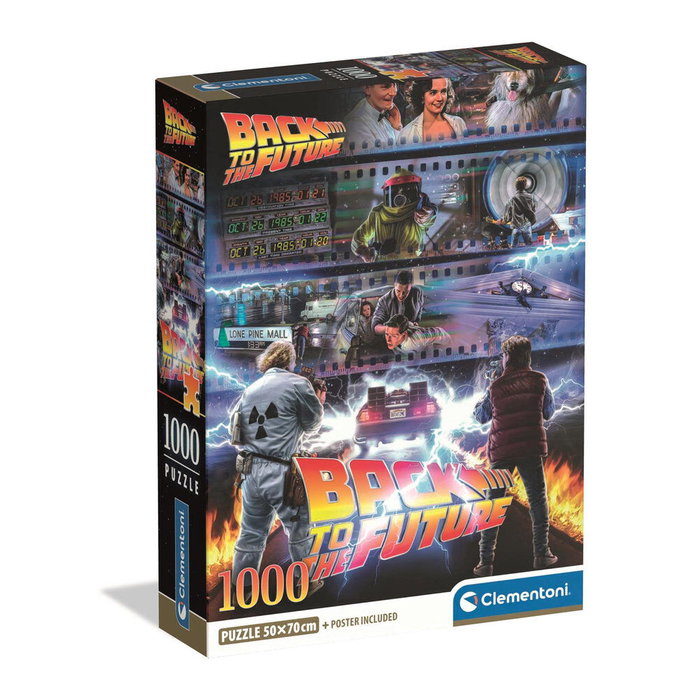 Clementoni Puzzle Back To The Future (Regreso al futuro) 1000 piezas Clementoni Puzzle Back To The Future (Regreso al futuro) 1000 piezas