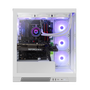 NOX Hummer Glock Midi Tower Blanca Caja PC Semitorre Cristal Templado Gaming