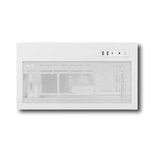 NOX Hummer Glock Midi Tower Blanca Caja PC Semitorre Cristal Templado Gaming