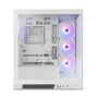 NOX Hummer Glock Midi Tower Blanca Caja PC Semitorre Cristal Templado Gaming