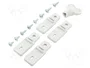 PAWBOL Carcasa de Pared de Policarbonato Gris 200x300x130mm