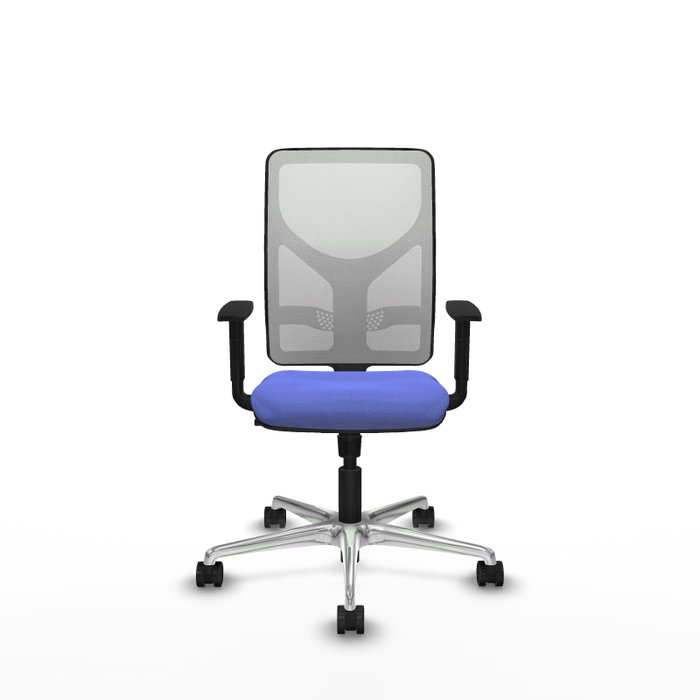 PIQUERAS Y CRESPO Silla de oficina Motilla con mecanismo Sincro, Azul claro y Blanco PIQUERAS Y CRESPO Silla de oficina Motilla con mecanismo Sincro, Azul claro y Blanco