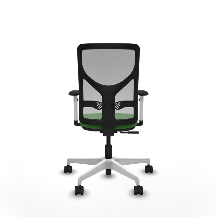 PIQUERAS Y CRESPO Silla de oficina Motilla con mecanismo Sincro, Verde y Gris PIQUERAS Y CRESPO Silla de oficina Motilla con mecanismo Sincro, Verde y Gris