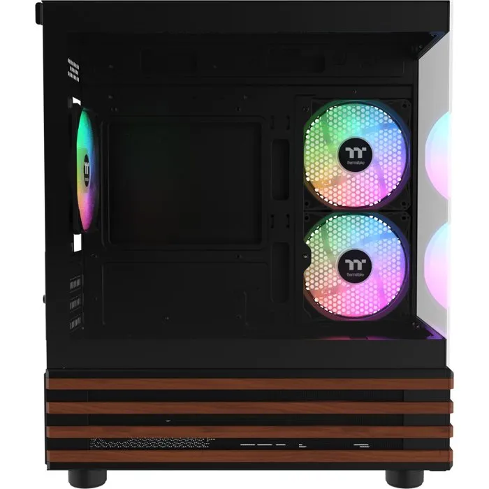 Thermaltake View 170 WS ARGB - Gabinete para PC Mini Torre Micro-ATX Negro sin Fuente - Ref: CA-1Z4-00M1WN-WS