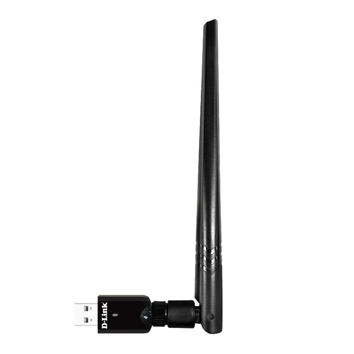 D-Link DWA-185 Adaptador USB WiFi AC1300 Dual Band, hasta 867 Mbps, para PC/Laptop D-Link DWA-185 Adaptador USB WiFi AC1300 Dual Band, hasta 867 Mbps, para PC/Laptop