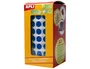 Apli Gomets Redondos 10,5mm Azul Rollo de 5.192 Unidades