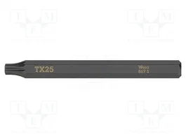 WERA Punta de destornillador Torx® TX25 de 70 mm para impacto
