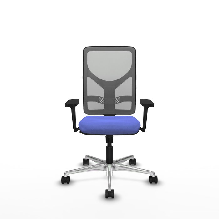 PIQUERAS Y CRESPO Silla de oficina Motilla con mecanismo Sincro, Azul claro y Gris PIQUERAS Y CRESPO Silla de oficina Motilla con mecanismo Sincro, Azul claro y Gris
