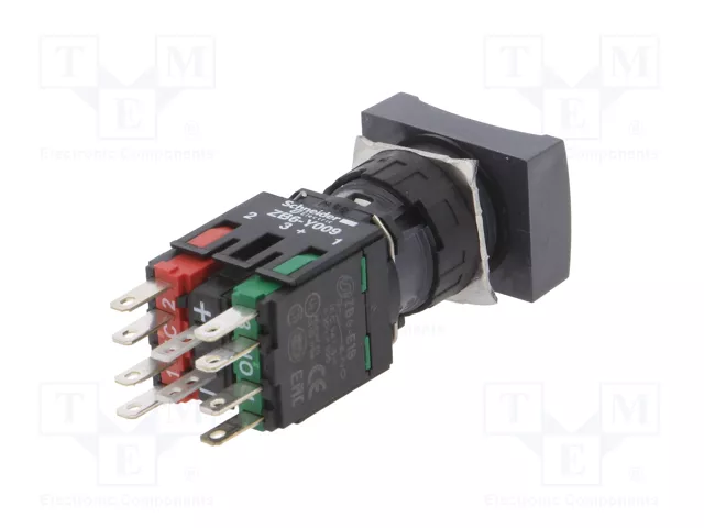 SCHNEIDER ELECTRIC Interruptor de presión Harmony XB6 16mm Blanco LED