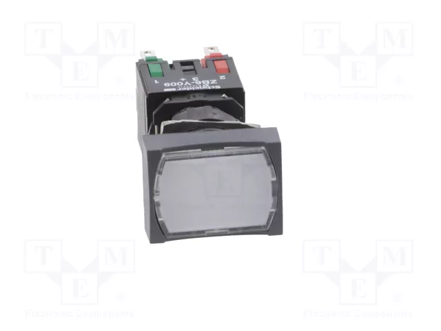 SCHNEIDER ELECTRIC Interruptor de presión Harmony XB6 16mm Blanco LED