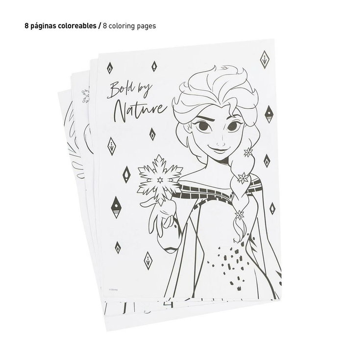 Cerdá Set Papelería Coloreable Frozen Disney Azul
