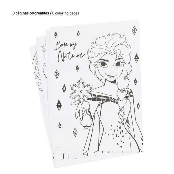 Cerdá Set Papelería Coloreable Frozen Edad Recomendada 2-8 Años