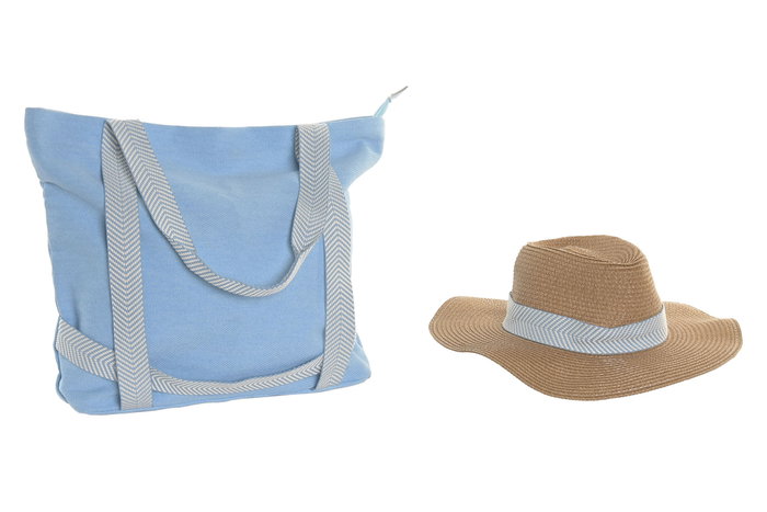 DKD Home Decor Set de 2 Bolsos en Poliéster y Algodón Surtidos DKD Home Decor Set de 2 Bolsos en Poliéster y Algodón Surtidos