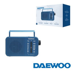 Daewoo Radio Portátil DW1120 Azul