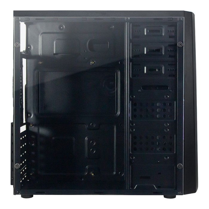 Inter-Tech Torre B-42 RGB PC Negro ATX Micro ATX Metal Juego con Ventana Lateral e Iluminación RGB