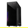 Inter-Tech Torre B-42 RGB PC Negro ATX Micro ATX Metal Juego con Ventana Lateral e Iluminación RGB
