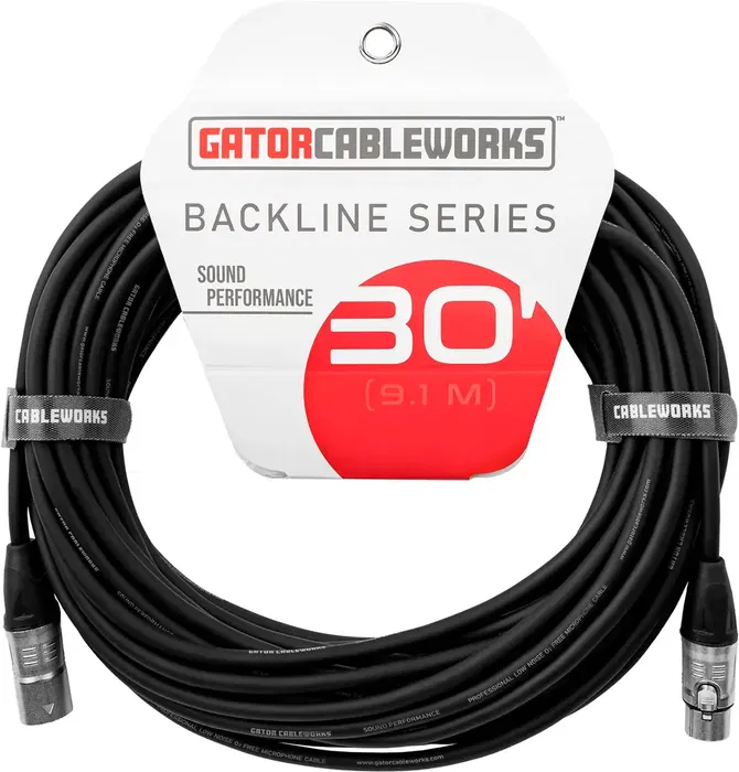 CABLEWORKS Cable de Micrófono XLR - 9 Metros