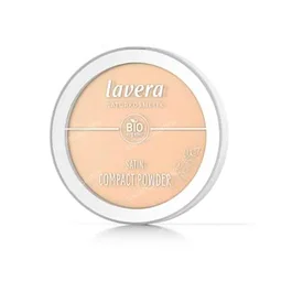 LAVERA Maquillaje Polvo Compacto Satin 02 Medium 9,5 Gr Acabado Mate Natural