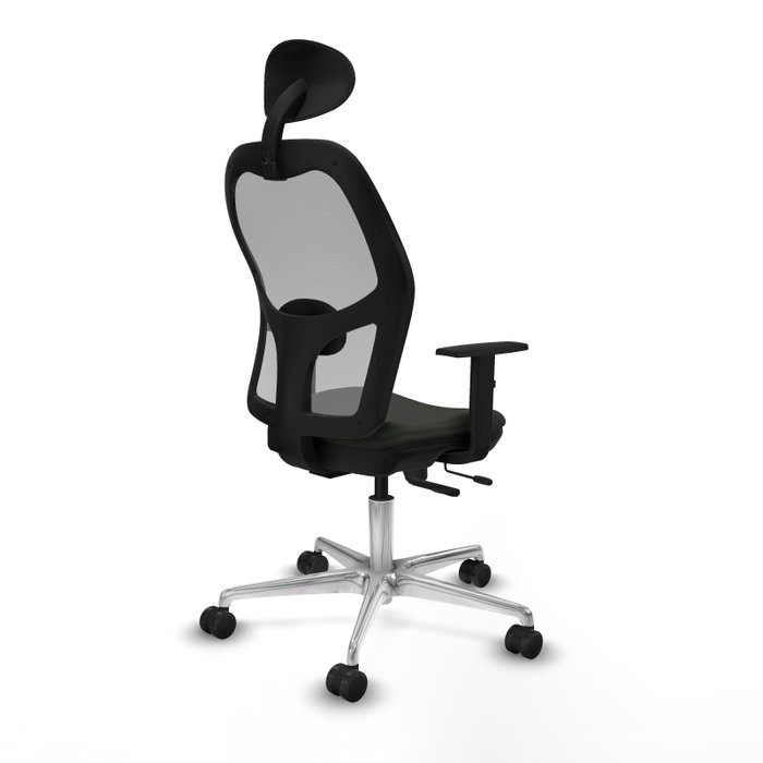 PIQUERAS Y CRESPO Silla de oficina Jorquera con mecanismo Sincro/Traslack, Negro/Gris PIQUERAS Y CRESPO Silla de oficina Jorquera con mecanismo Sincro/Traslack, Negro/Gris