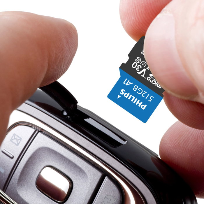 Philips Tarjeta MicroSDXC de 512 GB con Adaptador Philips Tarjeta MicroSDXC de 512 GB con Adaptador